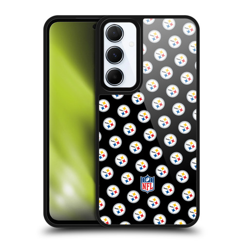 NFL Pittsburgh Steelers Artwork Patterns Gel Armour Case For Samsung Galaxy A55 5G