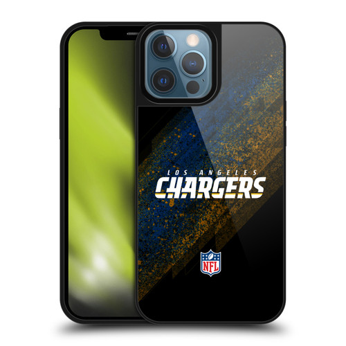 NFL Los Angeles Chargers Logo Blur Gel Armour Case For Apple iPhone 13 Pro Max