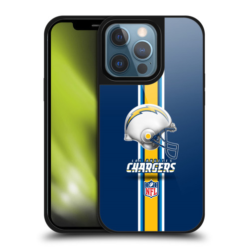 NFL Los Angeles Chargers Logo Helmet Gel Armour Case For Apple iPhone 13 Pro