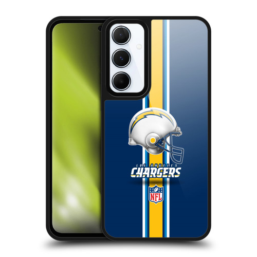 NFL Los Angeles Chargers Logo Helmet Gel Armour Case For Samsung Galaxy A55 5G