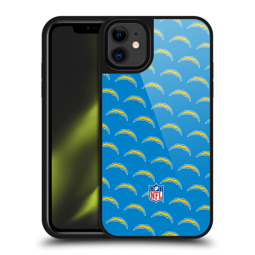 NFL Los Angeles Chargers Artwork Patterns Gel Armour Case For Apple iPhone 11