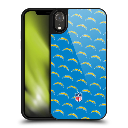 NFL Los Angeles Chargers Artwork Patterns Gel Armour Case For Apple iPhone XR