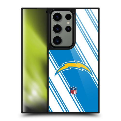 NFL Los Angeles Chargers Artwork Stripes Gel Armour Case For Samsung Galaxy S24 Ultra 5G