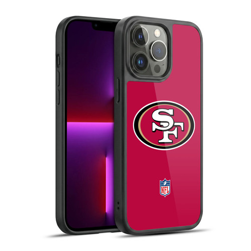 NFL San Francisco 49Ers Logo Plain Gel Armour Case For Apple iPhone 13 Pro Max