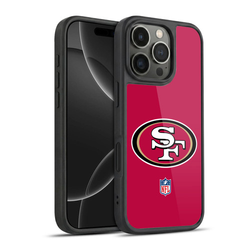 NFL San Francisco 49Ers Logo Plain Gel Armour Case For Apple iPhone 16 Pro