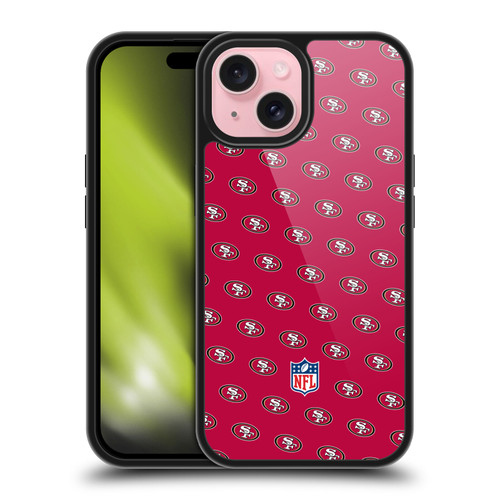 NFL San Francisco 49ers Artwork Patterns Gel Armour Case For Apple iPhone 15
