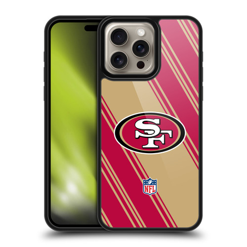 NFL San Francisco 49ers Artwork Stripes Gel Armour Case For Apple iPhone 16 Pro Max NFL San Francisco 49ers Artwork Stripes Gel Armour Case For Apple iPhone 16 Pro Max