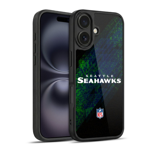 NFL Seattle Seahawks Logo Blur Gel Armour Case For Apple iPhone 16