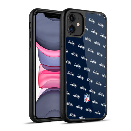 NFL Seattle Seahawks Artwork Patterns Gel Armour Case For Apple iPhone 11