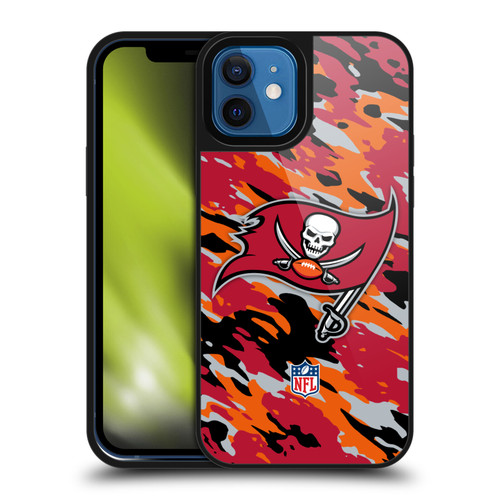 NFL Tampa Bay Buccaneers Logo Camou Gel Armour Case For Apple iPhone 12 / iPhone 12 Pro
