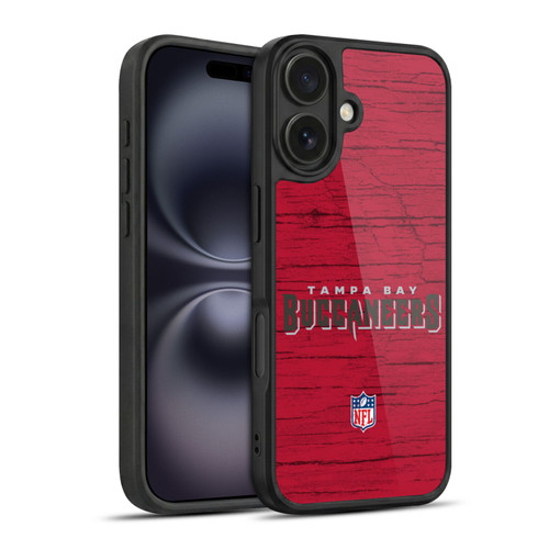 NFL Tampa Bay Buccaneers Logo Distressed Look Gel Armour Case For Apple iPhone 16