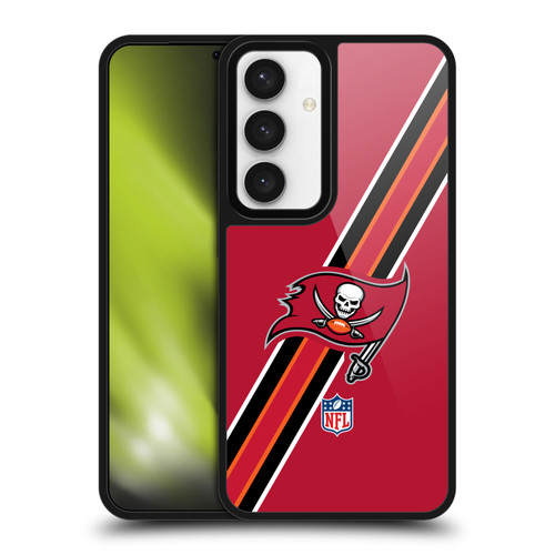 NFL Tampa Bay Buccaneers Logo Stripes Gel Armour Case For Samsung Galaxy S24 5G