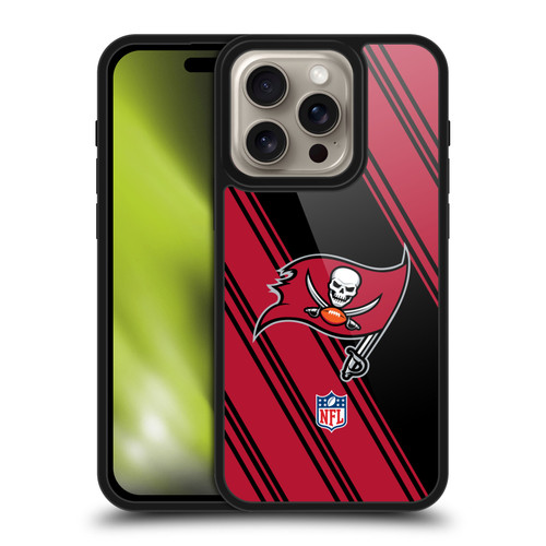 NFL Tampa Bay Buccaneers Artwork Stripes Gel Armour Case For Apple iPhone 16 Pro NFL Tampa Bay Buccaneers Artwork Stripes Gel Armour Case For Apple iPhone 16 Pro