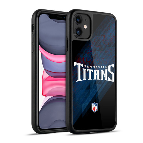 NFL Tennessee Titans Logo Blur Gel Armour Case For Apple iPhone 11