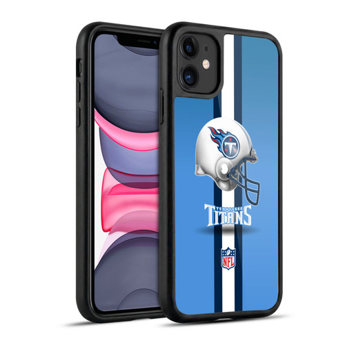 NFL Tennessee Titans Logo Helmet Gel Armour Case For Apple iPhone 11