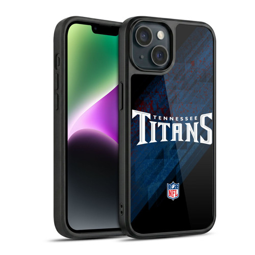 NFL Tennessee Titans Logo Blur Gel Armour Case For Apple iPhone 14