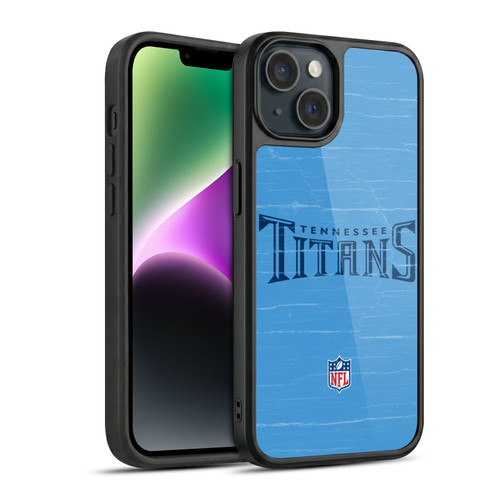 NFL Tennessee Titans Logo Distressed Look Gel Armour Case For Apple iPhone 14