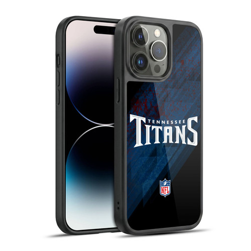 NFL Tennessee Titans Logo Blur Gel Armour Case For Apple iPhone 14 Pro Max