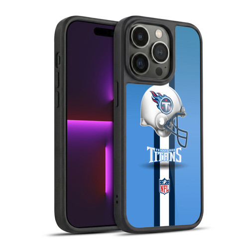 NFL Tennessee Titans Logo Helmet Gel Armour Case For Apple iPhone 14 Pro
