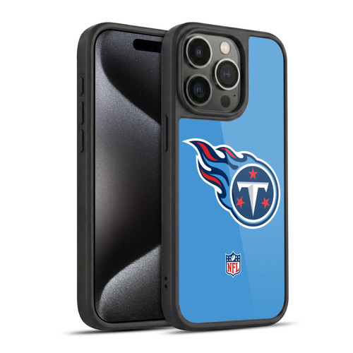 NFL Tennessee Titans Logo Plain Gel Armour Case For Apple iPhone 15 Pro