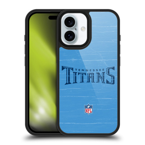 NFL Tennessee Titans Logo Distressed Look Gel Armour Case For Apple iPhone 16