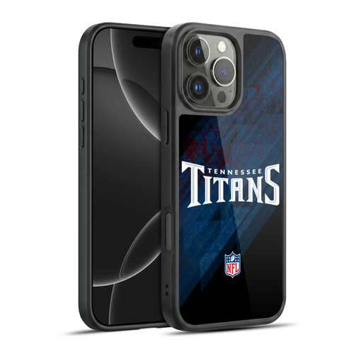 NFL Tennessee Titans Logo Blur Gel Armour Case For Apple iPhone 16 Pro Max