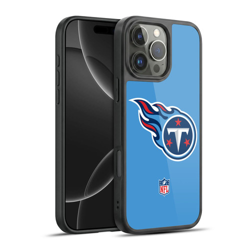 NFL Tennessee Titans Logo Plain Gel Armour Case For Apple iPhone 16 Pro Max