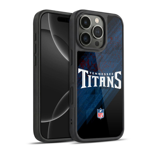 NFL Tennessee Titans Logo Blur Gel Armour Case For Apple iPhone 16 Pro