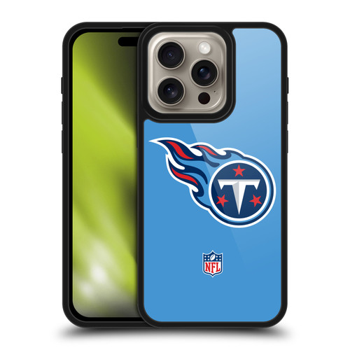 NFL Tennessee Titans Logo Plain Gel Armour Case For Apple iPhone 16 Pro
