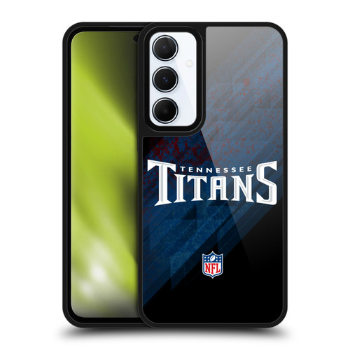 NFL Tennessee Titans Logo Blur Gel Armour Case For Samsung Galaxy A55 5G