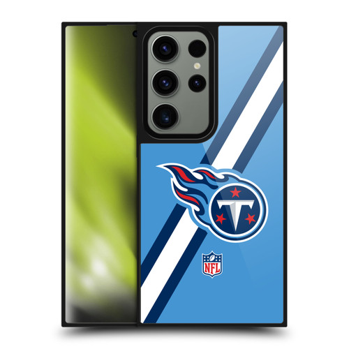 NFL Tennessee Titans Logo Stripes Gel Armour Case For Samsung Galaxy S24 Ultra 5G