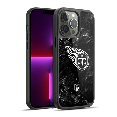 NFL Tennessee Titans Artwork Marble Gel Armour Case For Apple iPhone 13 Pro Max