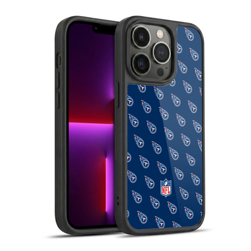 NFL Tennessee Titans Artwork Patterns Gel Armour Case For Apple iPhone 13 Pro