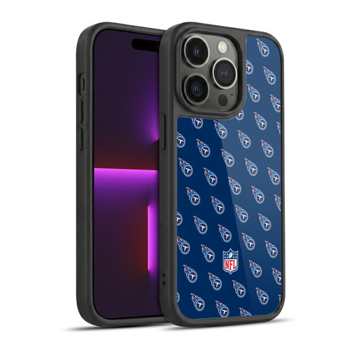 NFL Tennessee Titans Artwork Patterns Gel Armour Case For Apple iPhone 14 Pro