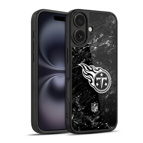 NFL Tennessee Titans Artwork Marble Gel Armour Case For Apple iPhone 16