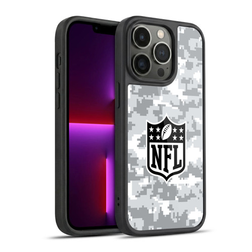 NFL Shield Digital Camouflage Gel Armour Case For Apple iPhone 13 Pro