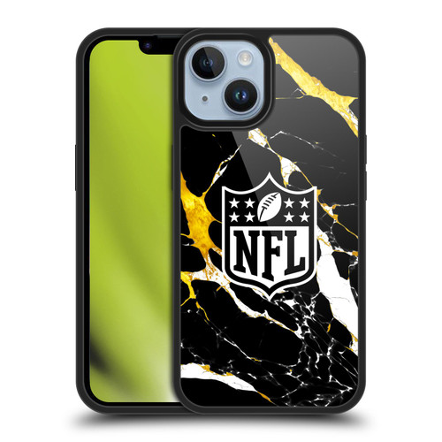 NFL Shield Marble Gel Armour Case For Apple iPhone 14