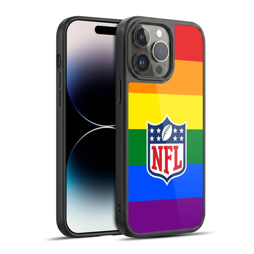 NFL Shield Pride Gel Armour Case For Apple iPhone 14 Pro Max
