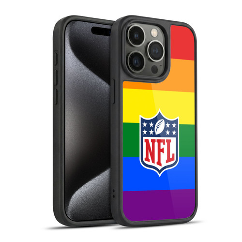 NFL Shield Pride Gel Armour Case For Apple iPhone 15 Pro