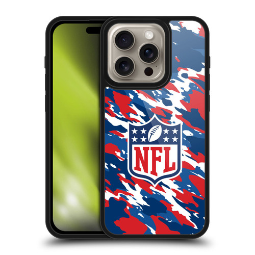 NFL Shield Camouflage Gel Armour Case For Apple iPhone 16 Pro