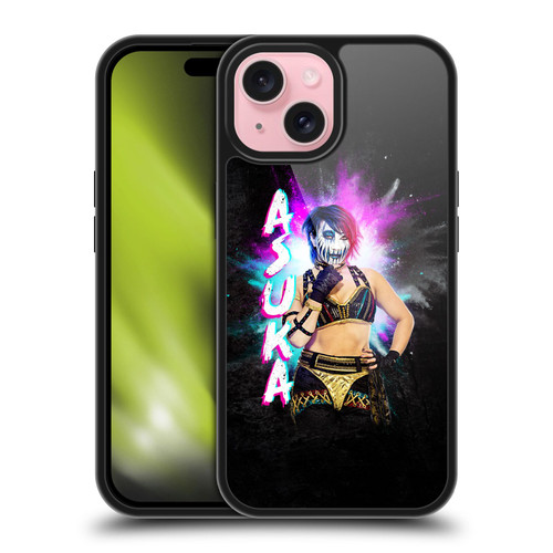 WWE Asuka Black Portrait Gel Armour Case For Apple iPhone 15