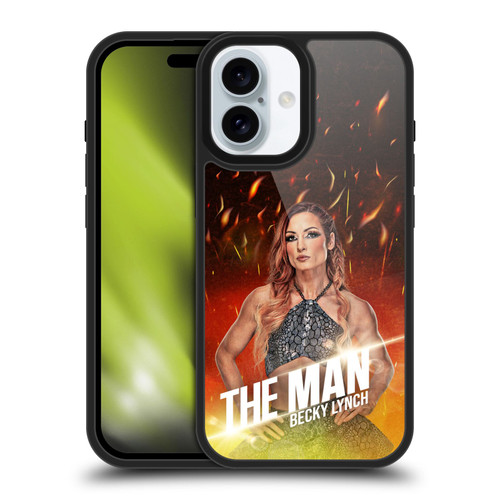 WWE Becky Lynch The Man Portrait Gel Armour Case For Apple iPhone 16