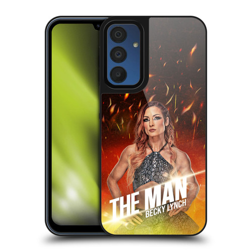 WWE Becky Lynch The Man Portrait Gel Armour Case For Samsung Galaxy A15