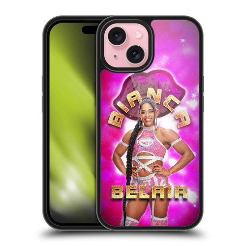 WWE Bianca Belair Portrait Gel Armour Case For Apple iPhone 15