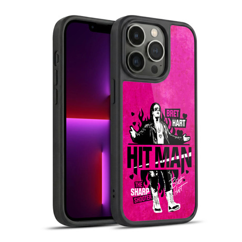 WWE Bret Hart Hitman Gel Armour Case For Apple iPhone 13 Pro