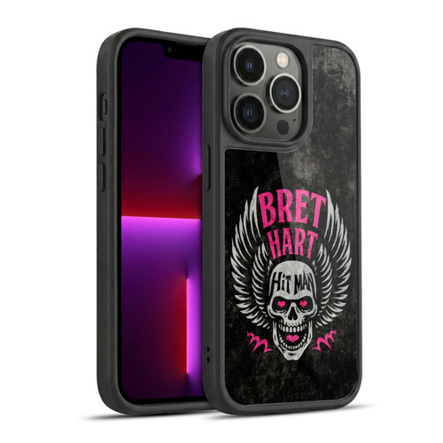 WWE Bret Hart Hitman Skull Gel Armour Case For Apple iPhone 13 Pro