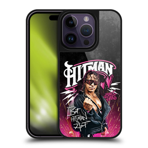 WWE Bret Hart Hitman Graphics Gel Armour Case For Apple iPhone 14 Pro