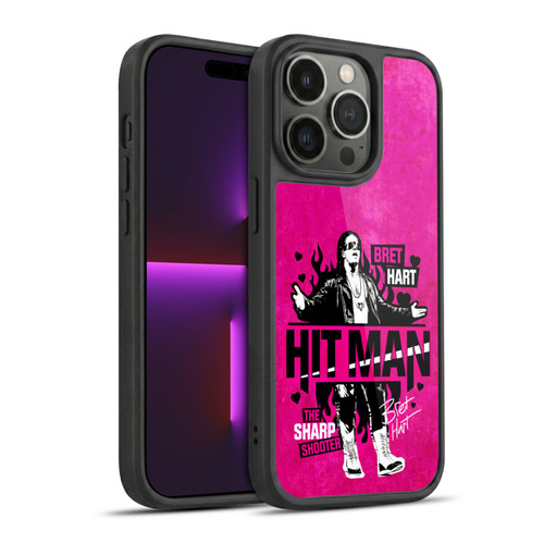 WWE Bret Hart Hitman Gel Armour Case For Apple iPhone 14 Pro