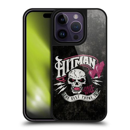 WWE Bret Hart Hitman Logo Gel Armour Case For Apple iPhone 14 Pro