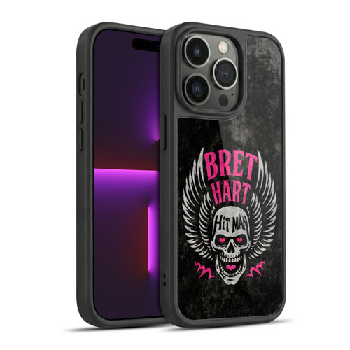 WWE Bret Hart Hitman Skull Gel Armour Case For Apple iPhone 14 Pro